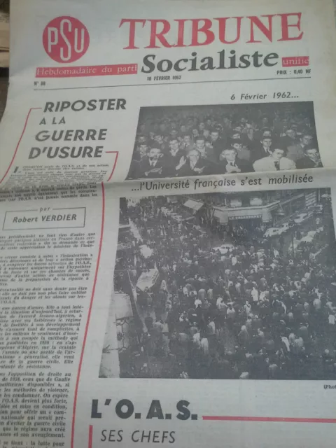 Hauptständer Wochenkalender Der Sozialistische Einheitlich 10 Februar 1962 Nr.