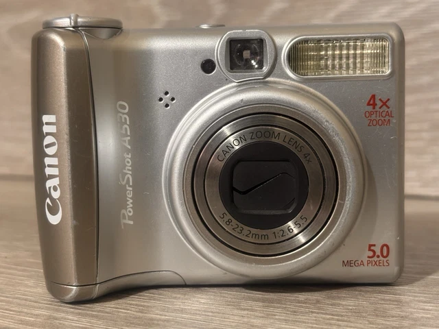 CANON POWERSHOT A530 5.0 MP Digital Camera - DO NOT TURN ON