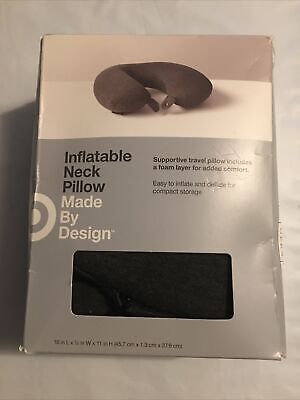 Inflatable Travel Pillow - Made By Design™ - New Open Box (069)