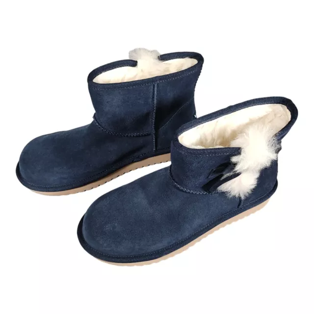 UGG KOOLABURRA VICTORIA Boots - Genuine Sheep Fur - Short Ankle Booties ...