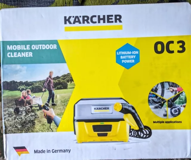 Karcher OC3 Mobile Outdoor Cleaner - Battery Powered Pressure washer  (1.680-019.