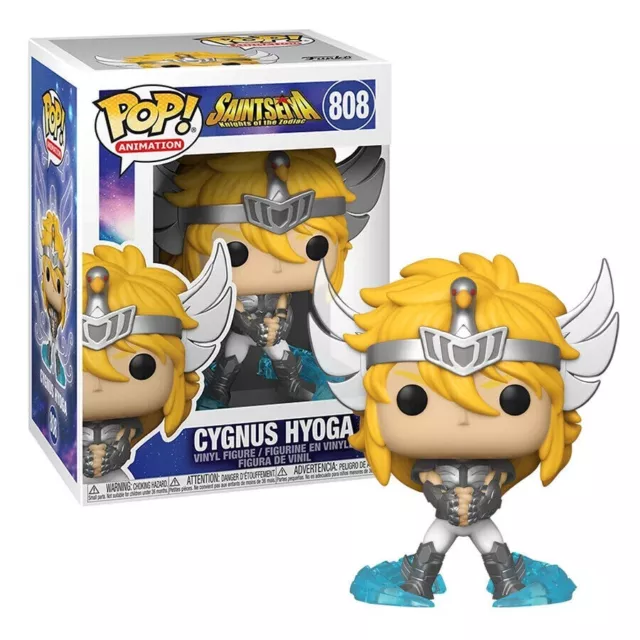 Figure Funko POP! Saint Seiya: Knights of the Zodiac - Aquarius Hyoga #1425  - Vaulted Collectibles