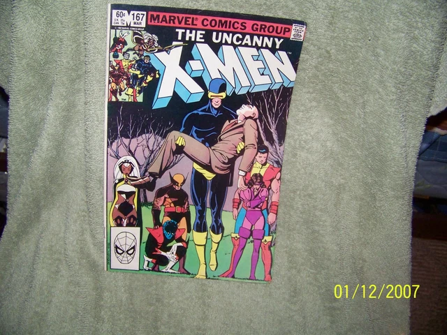 lot of [3}  vintage marvel comic books 1980"s  {the uncanny x-men - 1st series}