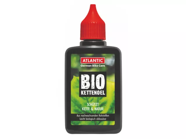 Atlantic BIO Kettenöl Kette Öl Fett 50ml Kettenhaftöl Fahrrad Schmierung Flasche