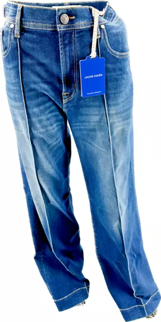 Pantalon jeans bleu "jacky" JACOB COHEN taille 30 (Taille US)