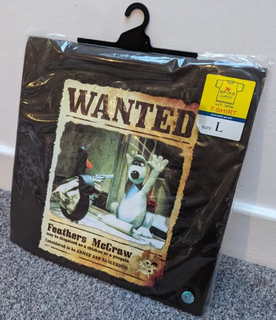 Wallace & Gromit Feathers McGraw Wanted Poster 11' x 14' Art Print