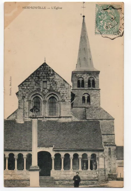 HERMONVILLE - Marne - CPA 51 - l' église -