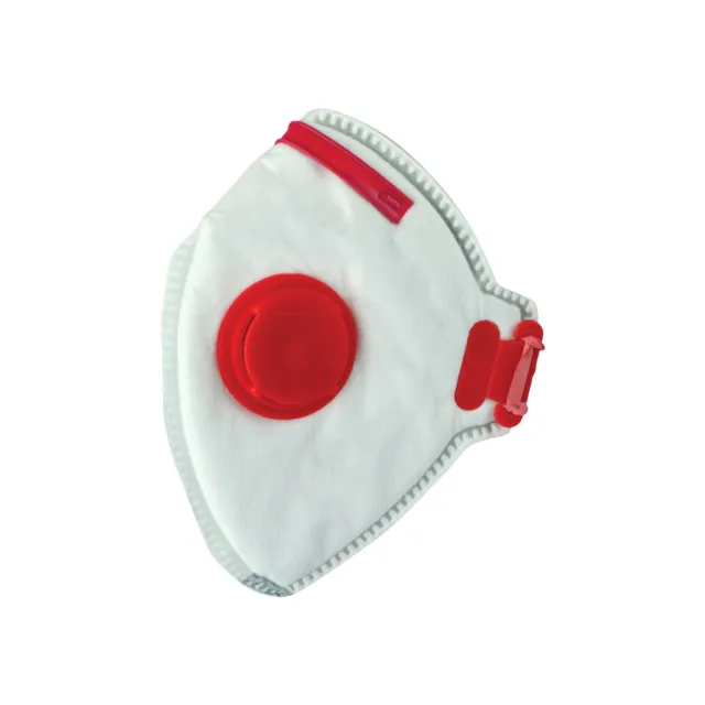 Scan 2EFA33 Fold Flat Disposable Valved Disposable Mask FFP3 Protection (Pack 3)