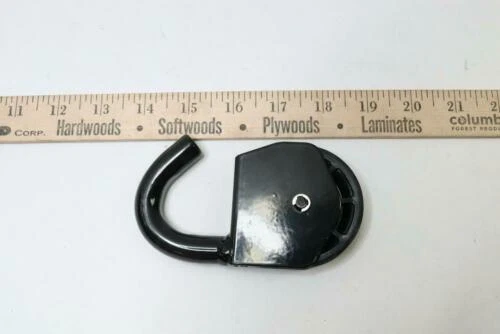 Roller Hook Hanger Black 2-1/2" Roller O.D x 4-3/4" OAL