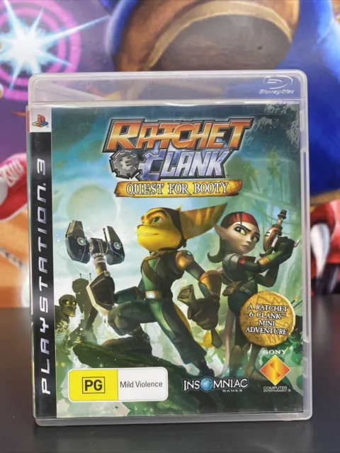 Ratchet & Clank Quest for Booty For Ps3 Complete Australian Release Mint Disc