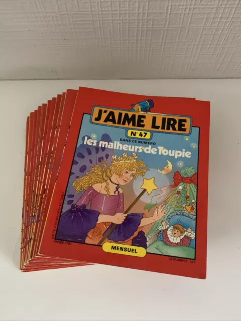 Lot De 12 Jaime Lire De 1980 Annee Entiere En Tbe