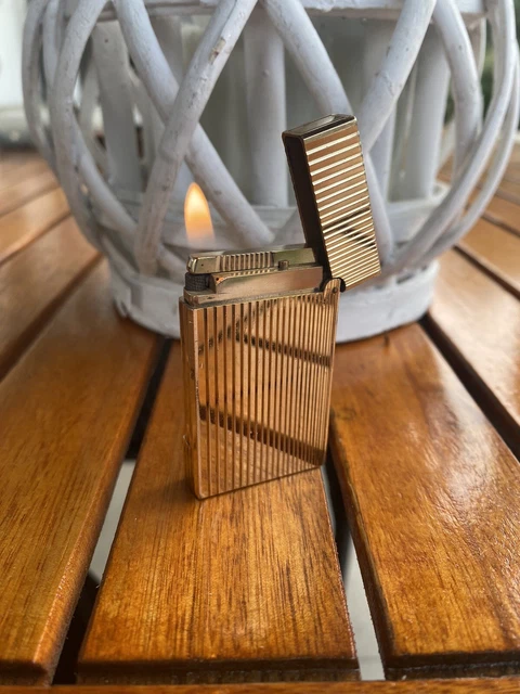 Accendino Dupont Linea D Funzionante In Buono Stato Briquet Lighter