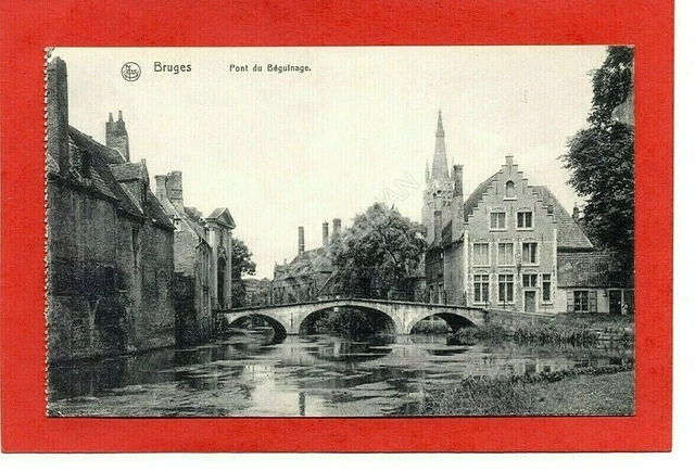 Carte Postale Ancienne Belgique Bruges Sur Les Remparts - 1900