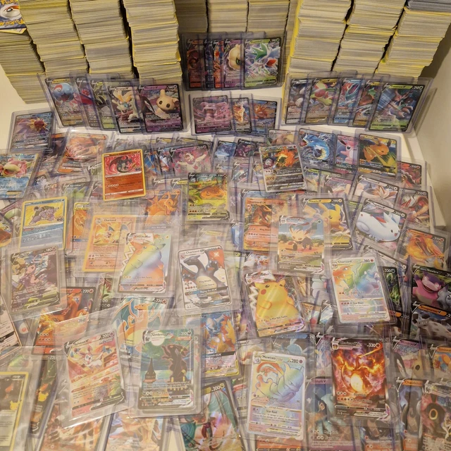 5-50 MEGA BUNDLE GENUINE UK POKEMON CARDS - Holos Rares Guaranteed No ...