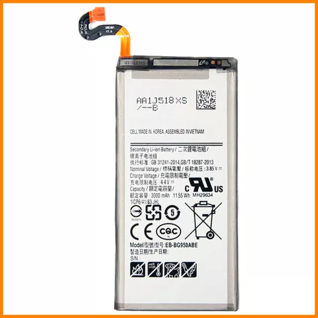 Bateria Samsung Galaxy S8 3000mAh G950F EB-BG950ABE EB-BG950ABA Nueva