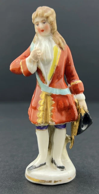 Antique 19th Century, Royal Vienna Porcelain Miniature, Hallmarked, 8,6cm/3.38"