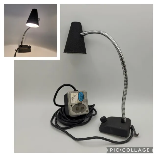 Roxter Corp 6490 Magnetic Base Spot Lamp Light Hanger Clip Vintage Gooseneck