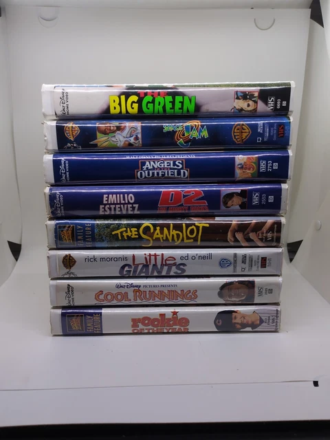 CHILDREN AND FAMILY Sports Films VHS Clamshells Lot Of 8 Tapes 12 99 CHILDREN AND FAMILY Sports Films VHS Clamshells Lot Of 8 Tapes 12 99