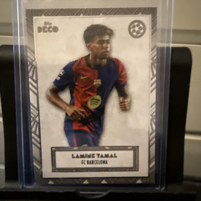 LAMINE YAMAL 2024 Topps UEFA Club Competitions #64 RC Base recrue FC