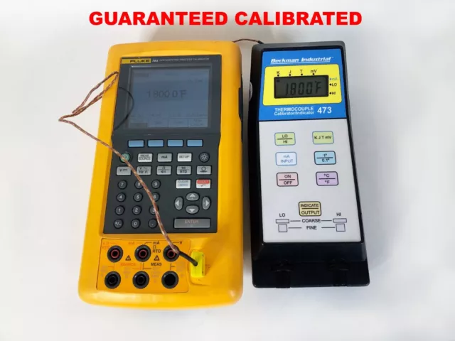 BECKMAN 473 Thermocouple, mV & mA Calibrator, Simulator & Indicator. GUARANTEED