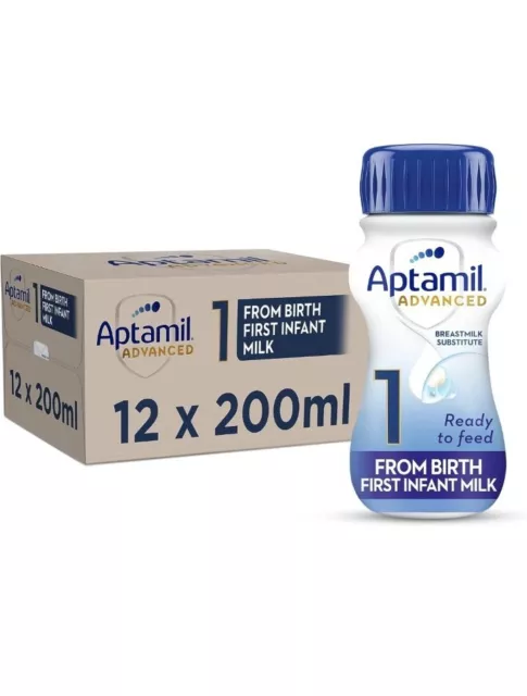 Aptamil ready made bottles deals 200ml