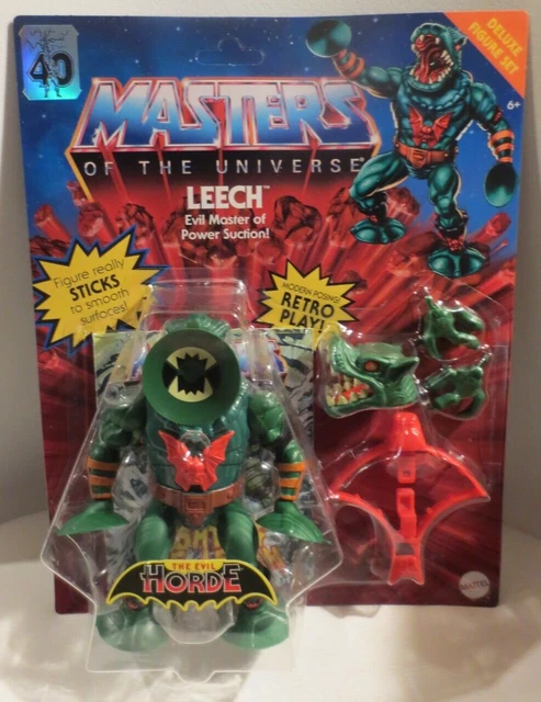 MotU Masters of the Universe origins LEECH nagelneu + MINT on card + unpunched