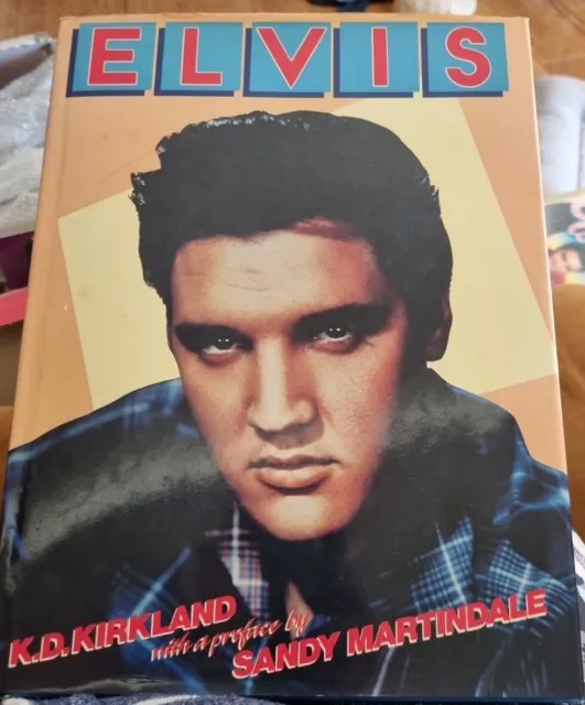 ELVIS Hardcover Vintage Book by K.D. Kirkland