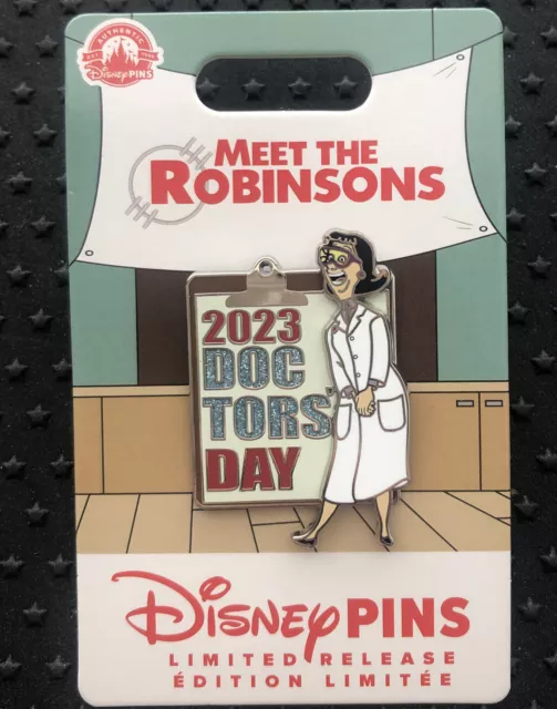 DISNEY DOCTORS DAY Pin 2023 Meet The Robinsons Doctor's Day LR Dr