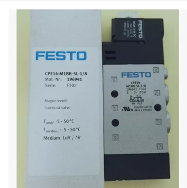 1PCS New FESTO Solenoid Valve CPE14-M1BH-5L-1-8 1969-41