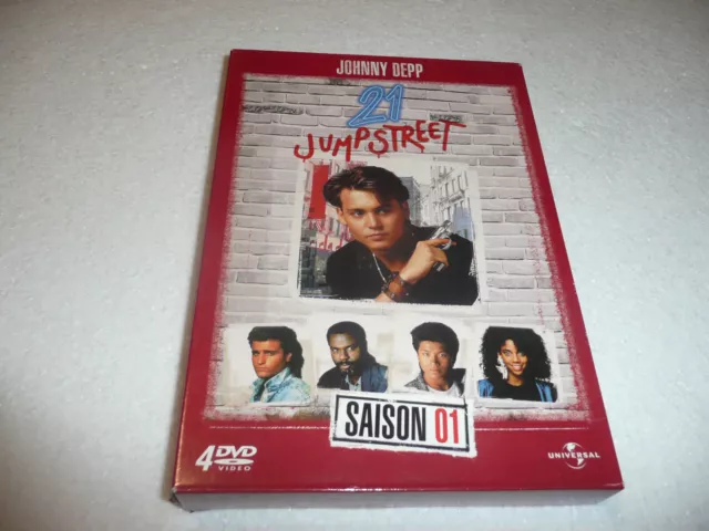 21 Jump Street - Johnny Depp - SAISON 1 - 12 EPISODES - COFFRET 4 DVD SERIE TELE