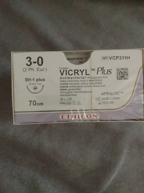 Vicryl 3-0 10box
