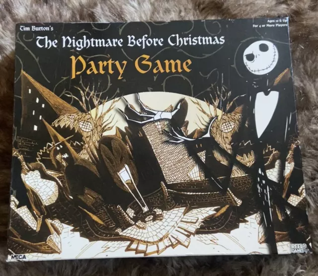 THE NIGHTMARE BEFORE CHRISTMAS OPERATION GAME 100% COMPLETE