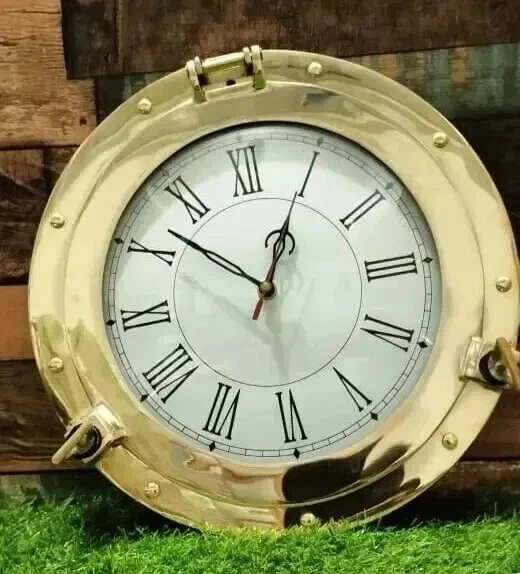 Horloge des marées imex marine Les ateliers de Neptune France, en laiton 11,5cm .pm1000-la