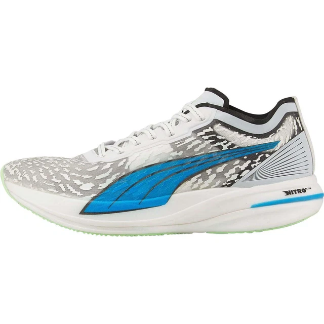 Puma Deviate Nitro Elite Racer Mens Running Shoes - White