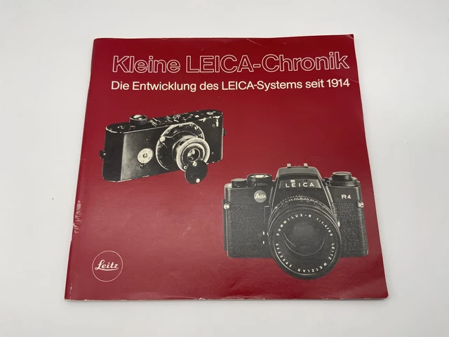 MAGAZINE BROCHURE LEITZ Leica R 4 R4 R-4 Accessoires EUR 14,12 MAGAZINE BROCHURE LEITZ Leica R 4 R4 R-4 Accessoires EUR 14,12