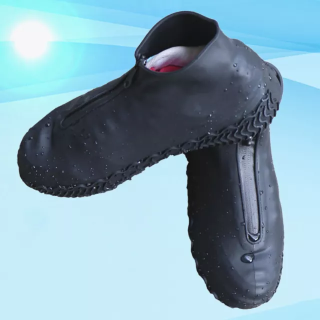 OUTDOOR SHOE COVER Galoshes Boot Cover Silicone Boot Covers Mud Shoe ...