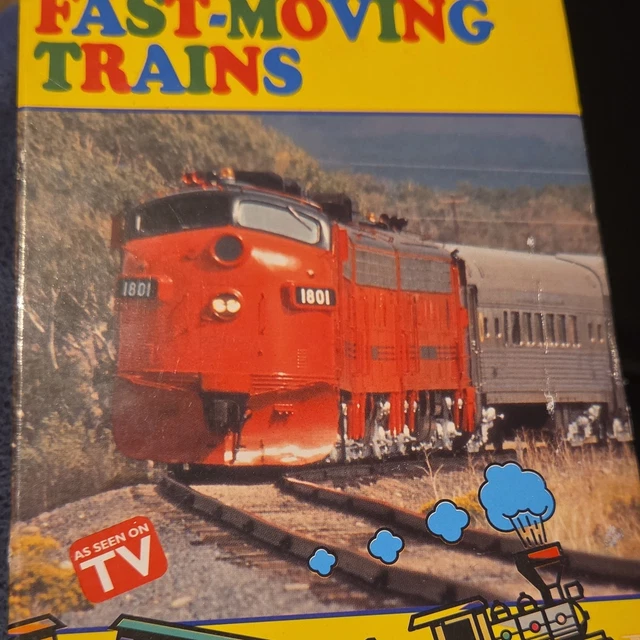 GOODTIMES ALL ABOUT Fast-Moving Trains (VHS, 1994) Educational Trains ...
