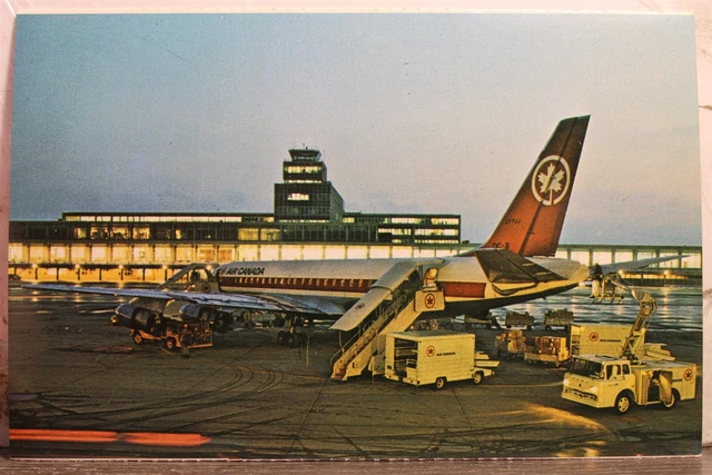 Canada Quebec Montreal International Airport Postcard Old Vintage Card View Post