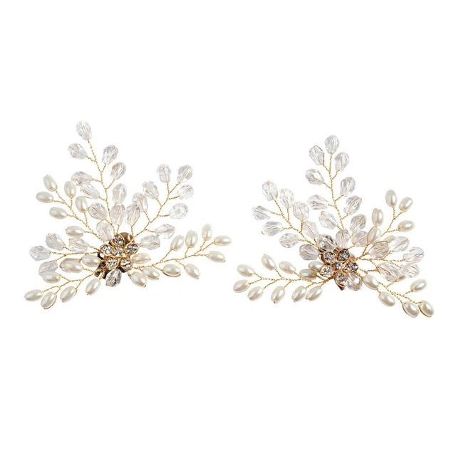 Women Shoe Clips Shoe Flower Rhinestone Shoe Clips Flower Decorations Fashion