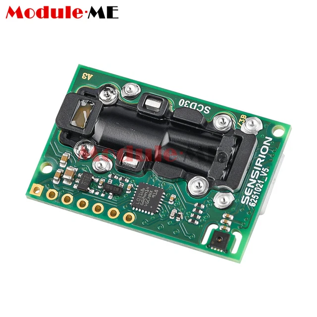 Pwm Module I2c MODBUS PWM I2C air quality sensor SCD30 module CO2 RH /T measurements ...