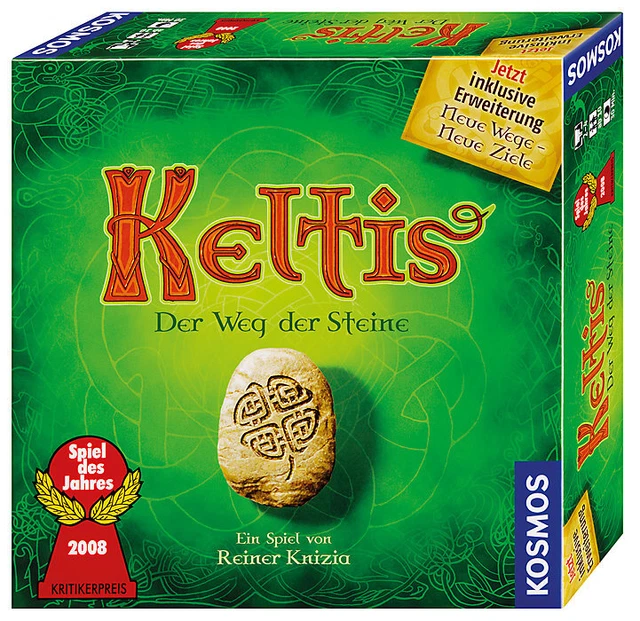 Neu Kosmos SPIEL DES JAHRES 2008 - Keltis (inkl. Erweiterung) 6411380