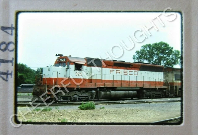 Original '75 Kodachrome Slide SLSF Frisco 925 SD45 Birmingham, AL     21J38