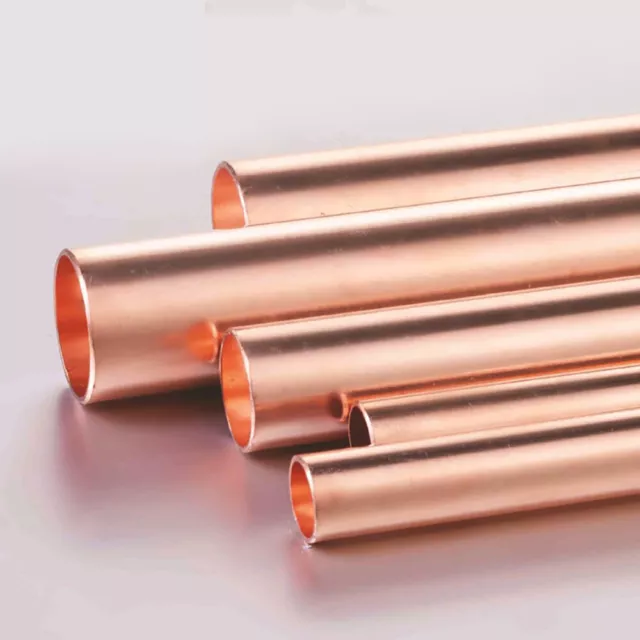 Soft Copper Tube T2 Red Copper Pipe Refrigeration High Temp Corrosion Resistance