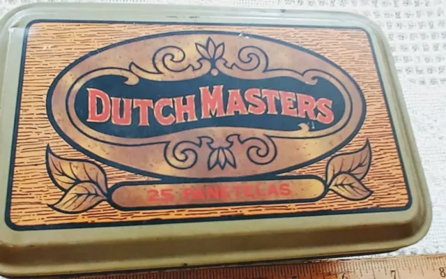 Vintage DUTCH MASTERS  Cigar Tin