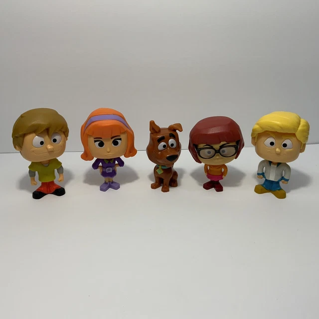 2021 MCDONALD’S TOYS Scooby Doo Scoob Set of 5 BobbleHead Figures