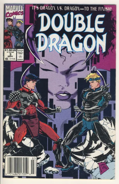 Double Dragon | #3 | Marvel Comics | Newsstand Edition | 1991 | G 2.0