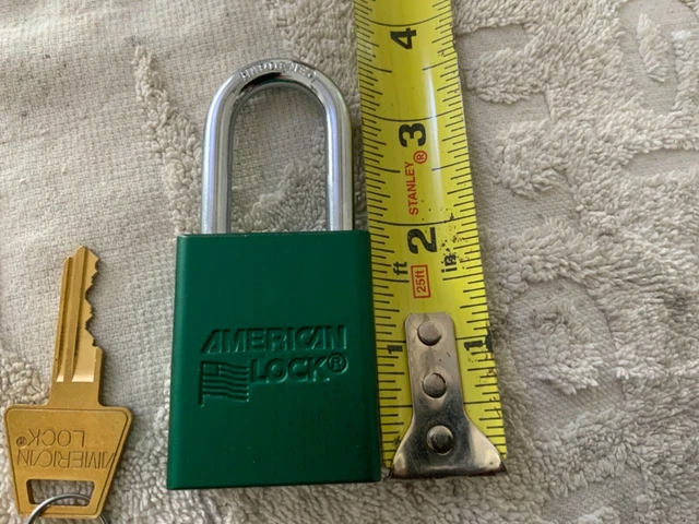 AMERICAN LOCK   NO. A1106KAGRN Brand new green lock