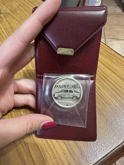 Medal Automobile Dacia 1300 - Aro Silver 800 Py