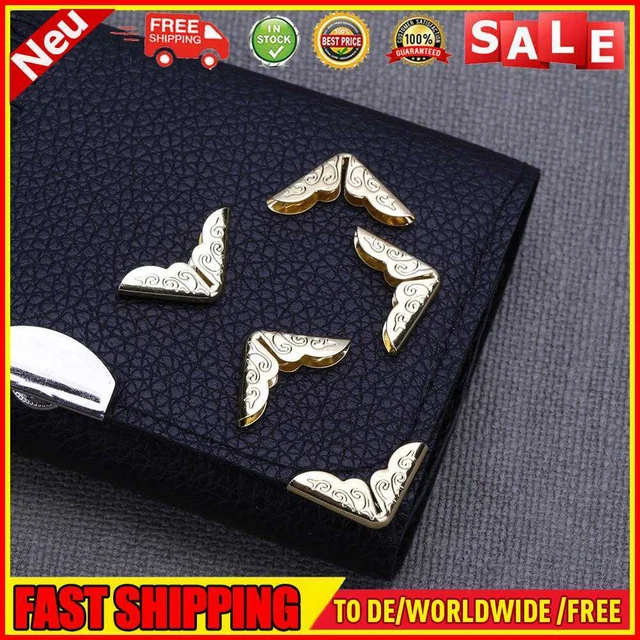 100pcs feine Seite Ton Scrapbooking Alben Menüs Ordner Ecke Protektoren Karte Da