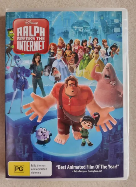 Ralph Breaks The Internet (DVD, 2018) Walt Disney good condition free postage